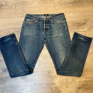 A.P.C New Cure H Button Fly Jeans SZ 32